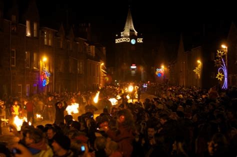 Stonehaven Fireball Ceremony - New Year - Scotland - Contrary Life