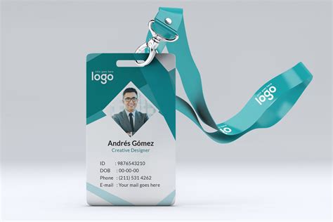 Official ID Card Design | Identity card design, Graphic design business ...