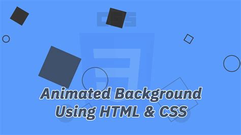 Animated Background Using HTML & CSS - Stackfindover