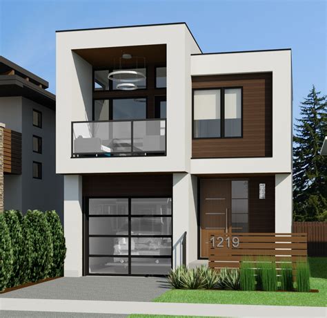 Contemporary Nicholas-718 - Robinson Plans | Small house design, Unique ...