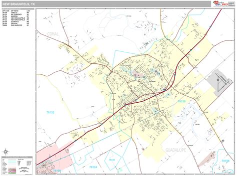 New Braunfels City Limits Map