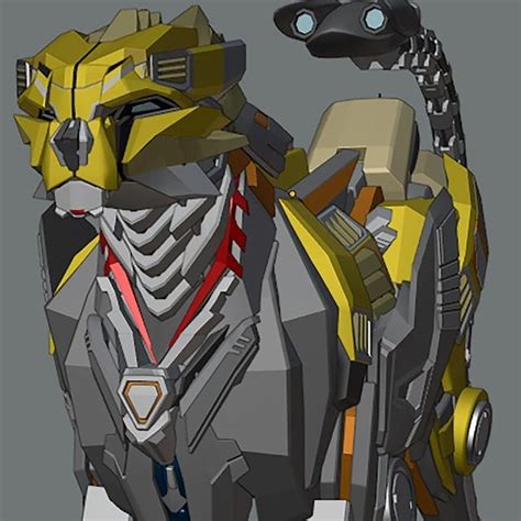 Old Transformers 6 Concept Art of Cheetor Surfaces