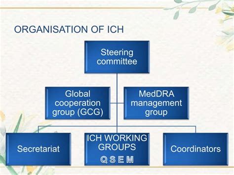 International council for harmonisation (ich) guidelines