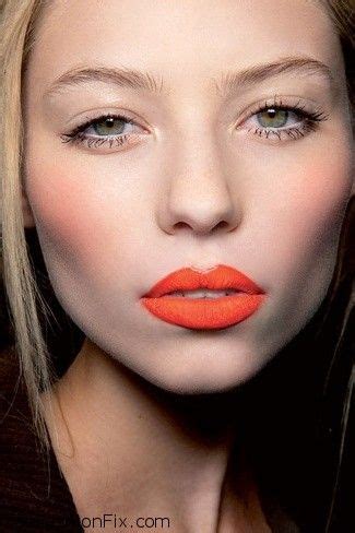 Orange Lipstick Makeup Looks - Makeup Vidalondon