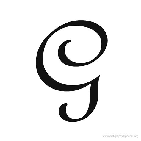 Fancy Letter G.calligraphy - ClipArt Best