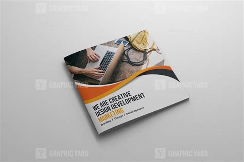 Technology Company Brochure Template · Graphic Yard | Graphic Templates ...