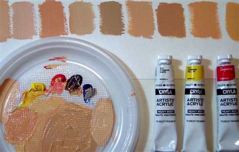 Como Pintar los Diferentes Tonos de Color Piel - Pintando.org | Oil painting lessons, Acrylic ...