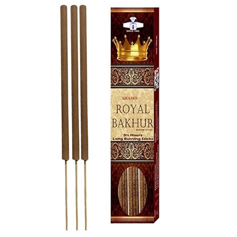 Royal Bakhoor Extra Large Long Burning Incense Stick/Agarbatti Jumbo-Garden (5-6 Hours Burning ...