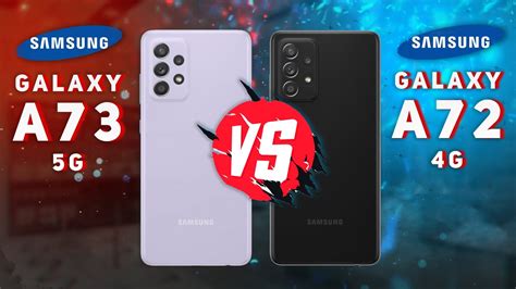 Samsung Galaxy A73 5G vs Samsung Galaxy A72 - YouTube