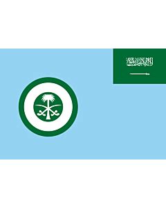 Flag: Royal Saudi Air Force | Ensign of the Royal Saudi Air Force | landscape flag | 1.35m² | 14 ...