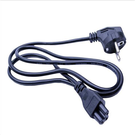 3 Prong Power Cord EU EUROPEAN 1.2M plug Laptop PC AC Cable For HP Dell ...