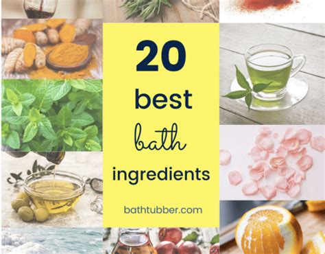 20 Best Bath Ingredients to Soften and Soothe Skin - Bathtubber