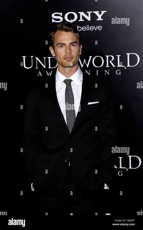 Theo James at arrivals for UNDERWORLD AWAKENING Premiere, Grauman's Chinese Theatre, Los Angeles ...