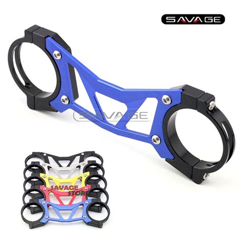 For Bajaj Pulsar 200 NS/AS/RS 200NS 200RS 200AS Blue BALANCE SHOCK FRONT FORK BRACE Motorcycle ...