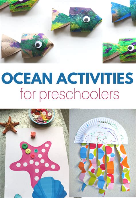 Ocean Activities For Preschoolers - No Time For Flash Cards