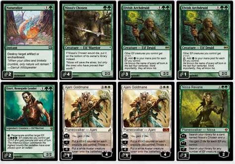 Magic the Gathering Adventures: [Modern] Nissa Revane Selesnya Deck