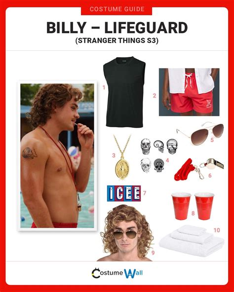 Dress Like Billy – Lifeguard (Season 3) Costume | Halloween and Cosplay Guides