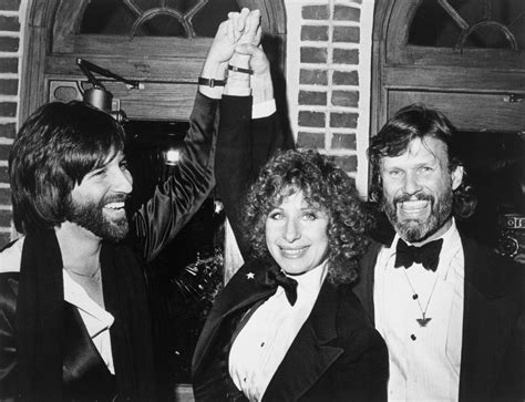 (Original Caption) New York: Barbra Streisand and Kris Kristofferson (R), stars of A Star Is ...