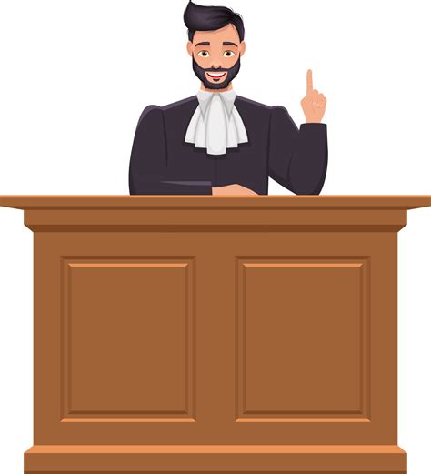 Judge man clipart design illustration 9356465 PNG