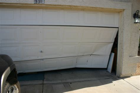 Wrecked Garage Door | dr.coop | Flickr