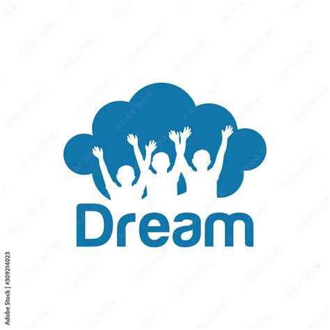 Dream Logo Design Vector Template Stock Vector | Adobe Stock