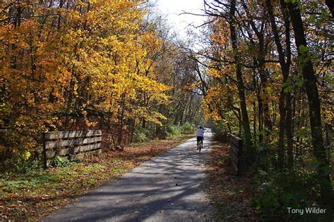 "Fall on the Loveland Trail - Loveland Ohio" by Tony Wilder | Redbubble