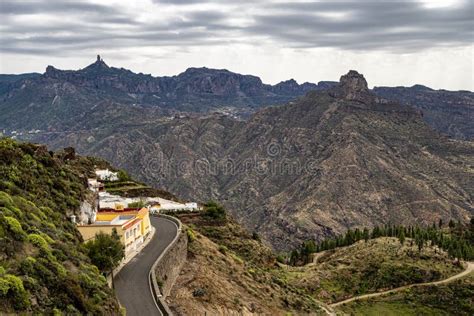 Gran Canaria Hiking Route Cruz De Tejeda To Artenara, View into Caldera De Tejeda, Canary ...