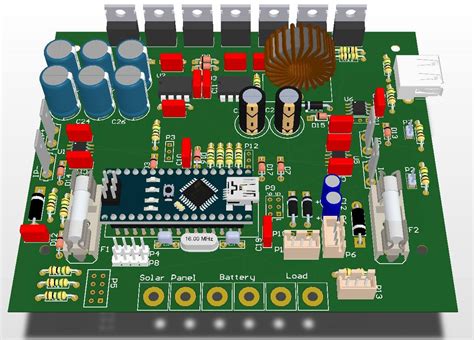 Mppt Solar Controller Circuit Diagram