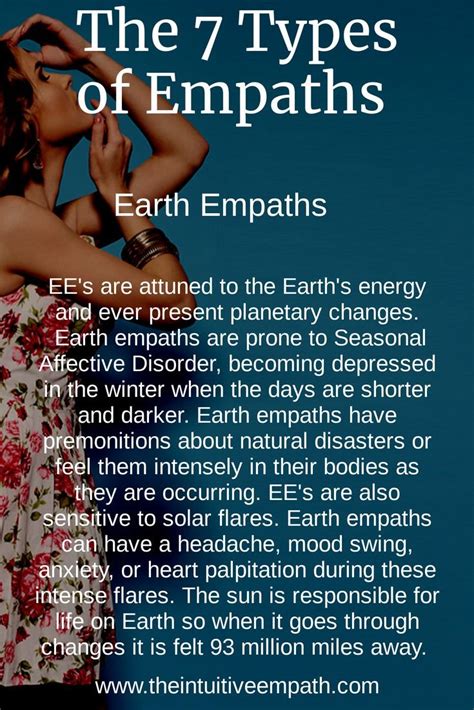 The 7 Types of Empaths | Intuitive empath, Empath traits, Spiritual awakening signs