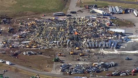 Mayfield, Kentucky candle factory destroyed by tornado