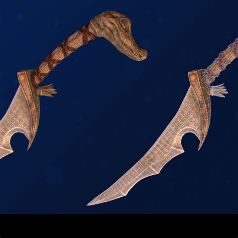 Egyptian dagger | CGTrader