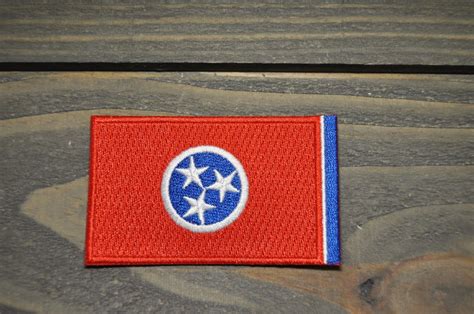 Iron-on Patch State of Tennessee Flag – Tri-Star Hunting Hats and Apparel