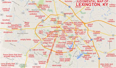 Lexington Ky Map