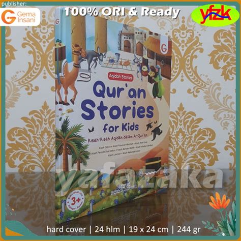 Promo Quran Stories For Kids - Buku Cerita Islami Kisah AlQuran Untuk Anak - Kisah Akhlak - Kota ...