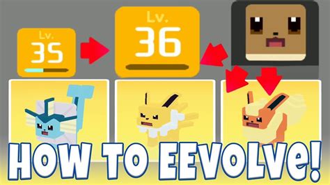 How To Evolve Eevee in Pokemon Quest! *ALL EEVOLUTIONS!* Vaporeon ...