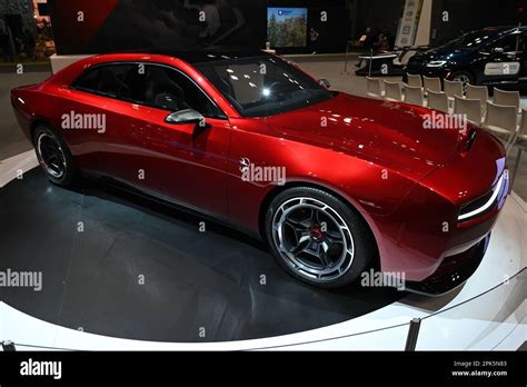 The Dodge Charger Daytona SRT Concept on display during the 2023 New York International Auto ...