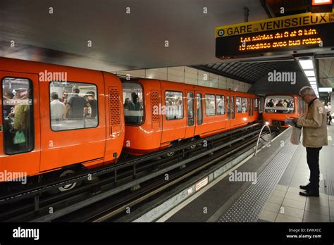 Lyon France Metro Vieux Lyon station Stock Photo - Alamy