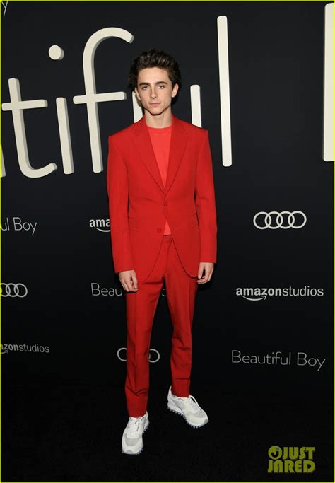 Timothee Chalamet & Steve Carell Premiere 'Beautiful Boy' in LA: Photo ...