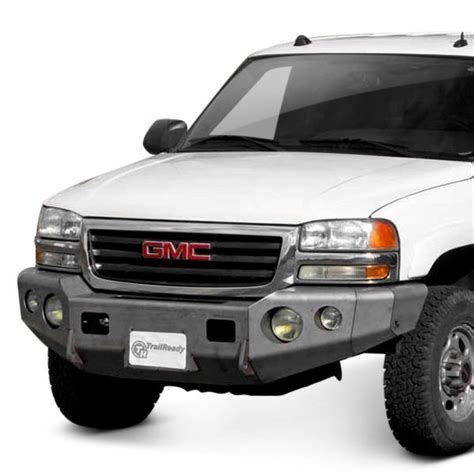 TrailReady® - GMC Sierra 2006 Full Width Black Front Winch HD Bumper