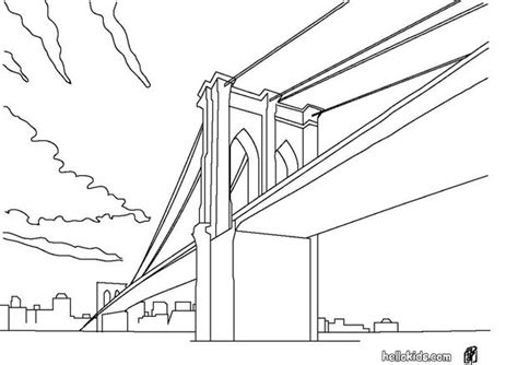 Easy Brooklyn Bridge Drawing