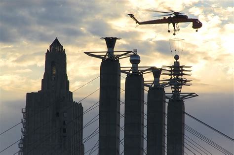 WATCH: Bartle Hall 'Sky Station' Safely Returned To Kansas City Skyline ...