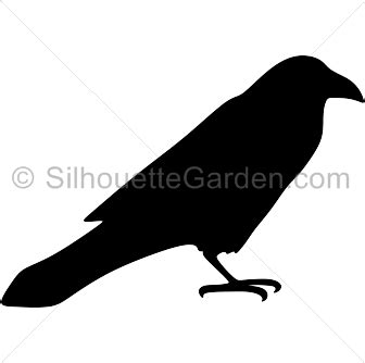 Raven Silhouette - Free Clip Art, Printable, and Vector Downloads