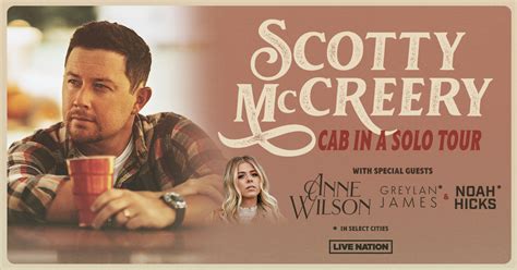 Scotty McCreery Announces Upcoming Cab In A Solo Tour - Live Nation Entertainment