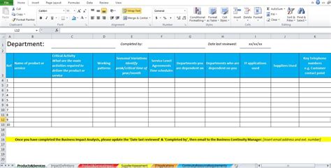 Change Impact Assessment Template Excel / Change Impact Assessment ...