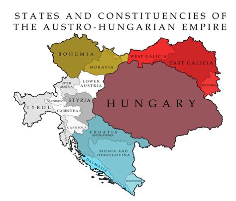 Austro Hungarian Empire Map