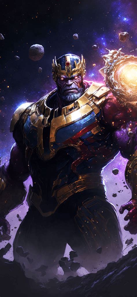 Marvel Thanos Galaxy Wallpapers - Thanos Wallpapers for iPhone