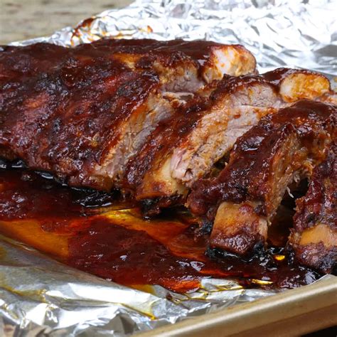 Tender Oven Baked Ribs | Single Serving | One Dish Kitchen