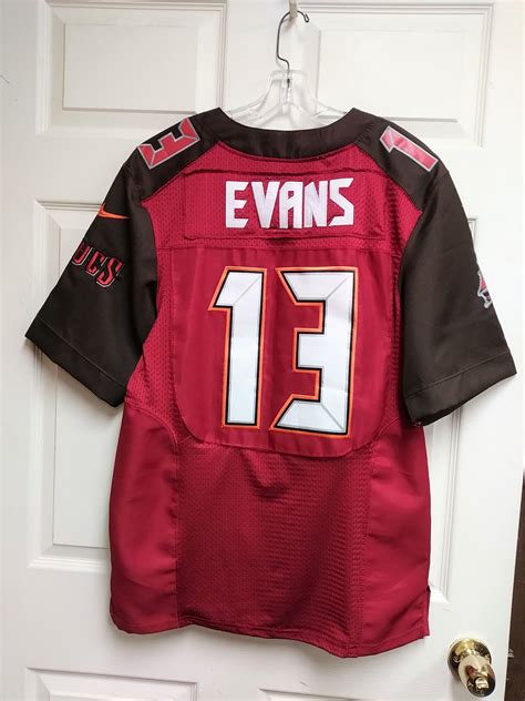 Mike Evans #13 Tampa Bay Buccaneers Red Jersey Shirt Size 44 L | Heroes ...