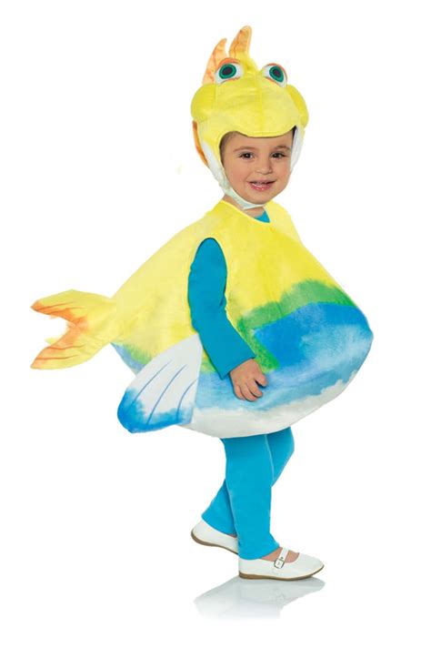 Splash Boys Splash And Bubbles Tv Show Belly Baby Fish Plush Costume - Walmart.com - Walmart.com