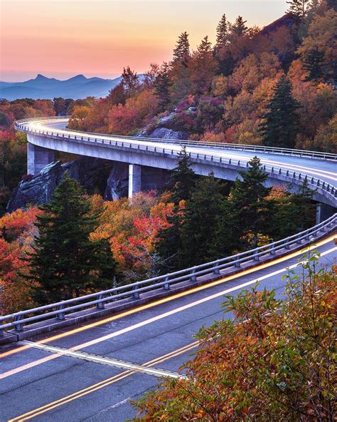 Blue Ridge Parkway Photo Linn Cove Viaduct Light | Etsy in 2020 | Fall foliage road trips ...